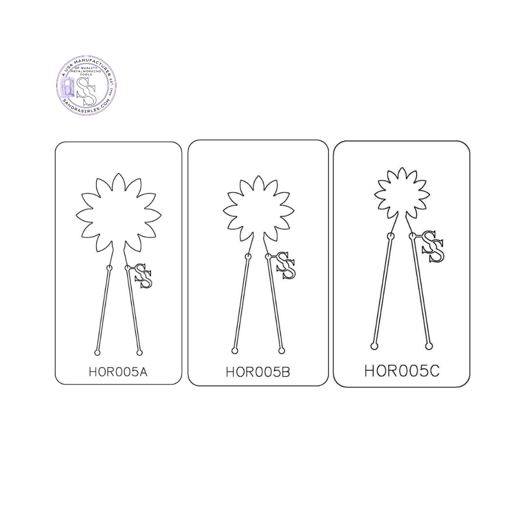 PANCAKE DIE HOR005 FLOWER SUNFLOWER